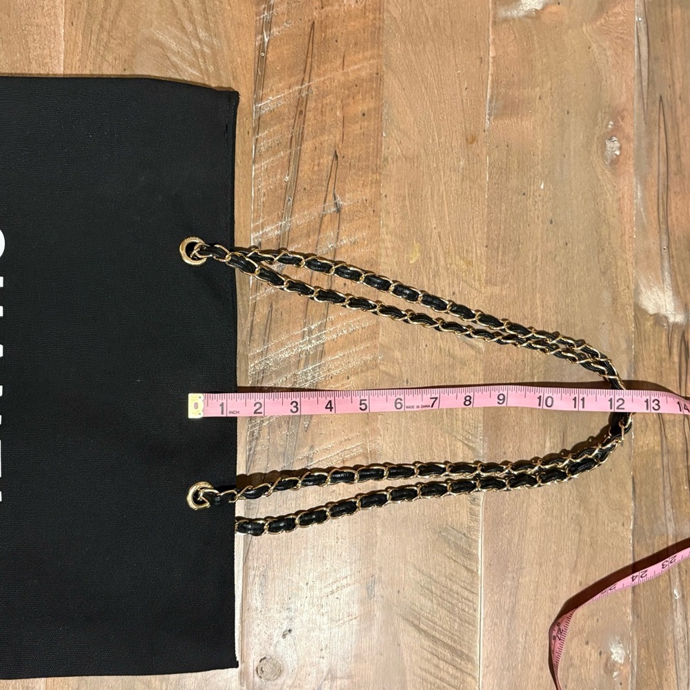 CHANEL Canvas Black Tote - Picture 10 of 15